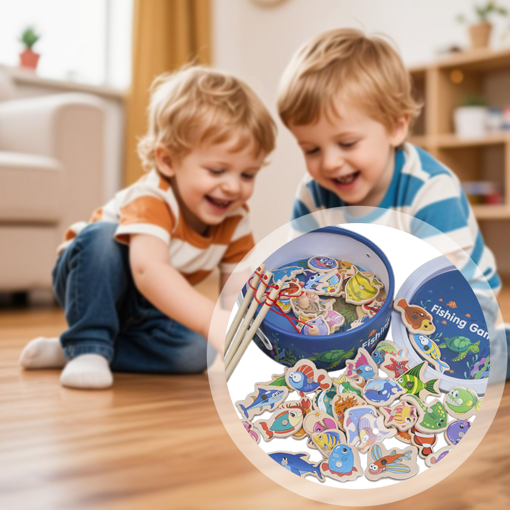 Fishing Equipment For 6 Year Old - Brinquedo educacional de haste para 3