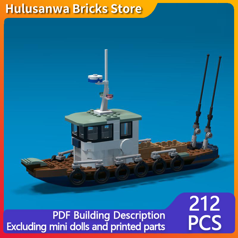 Fishing Equipment For 6 Year Old - Modelo clássico de barco de pesca