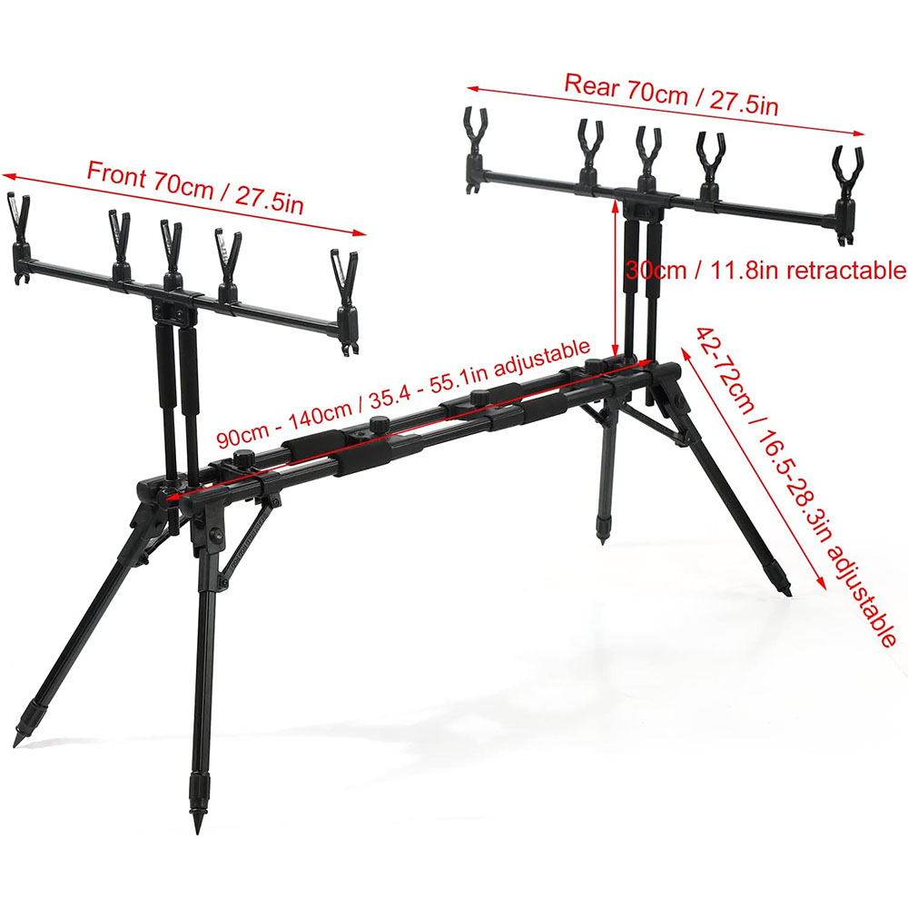 Suporte de Vara de Pesca Ajust - Fishing Rod Pod avaliação e preço