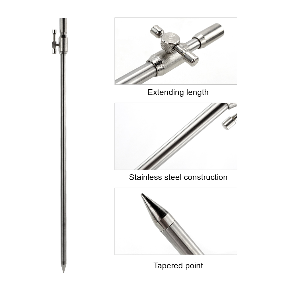 Hirisi 4 peças vara de pesca d - Fishing Rod Pod avaliação e preço