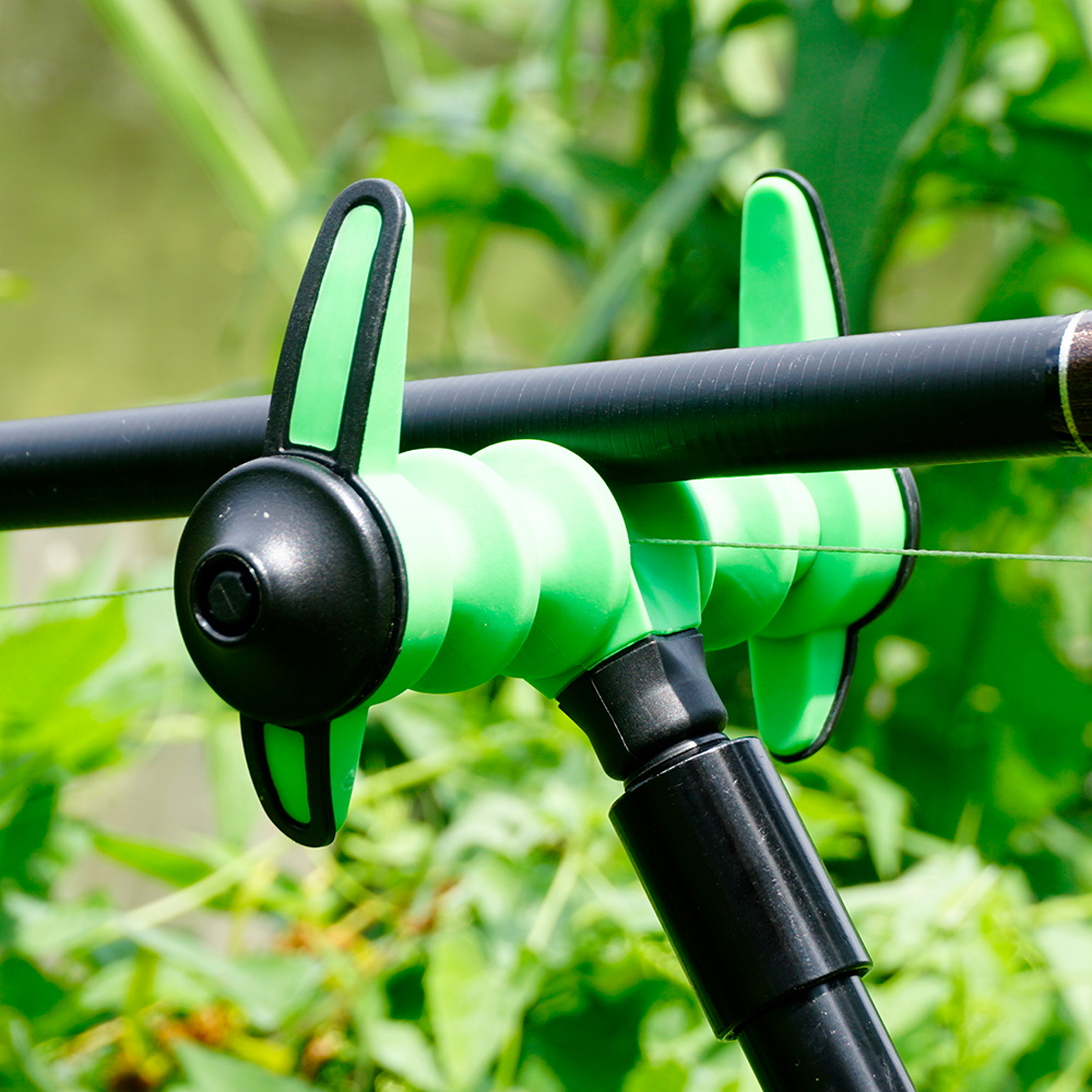 1 peça cabeça de descanso de v - Fishing Rod Pod avaliação e preço